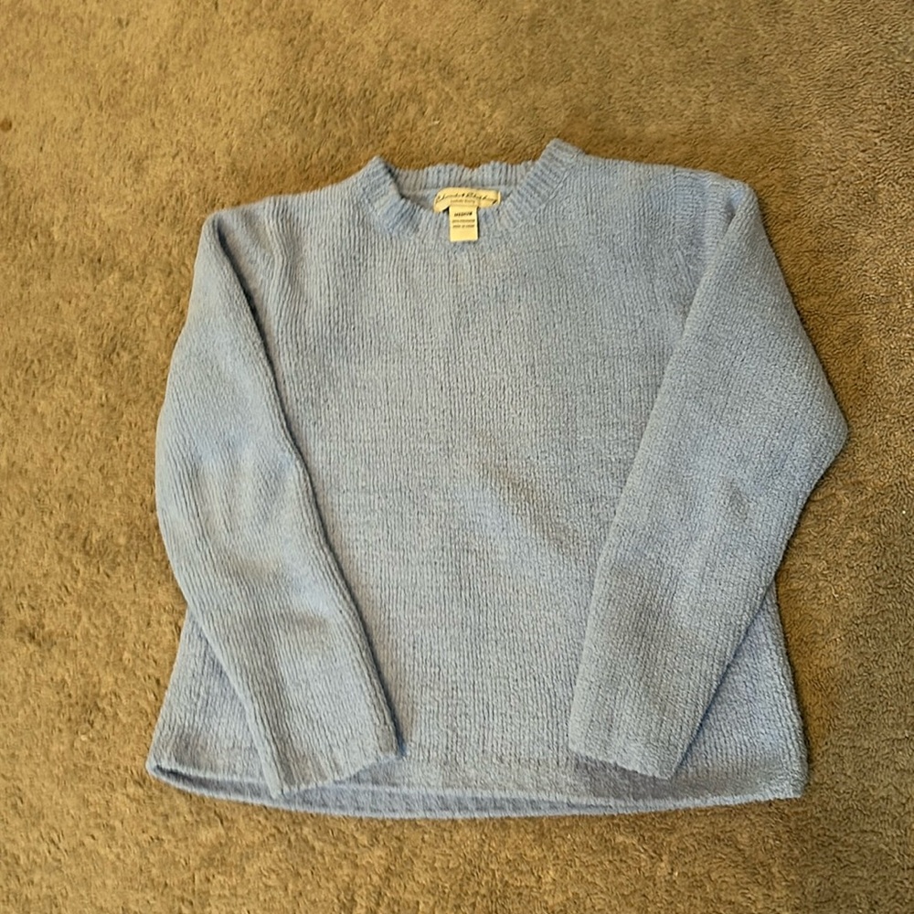 Colorado Clothing Luxury Knits baby blue sweater